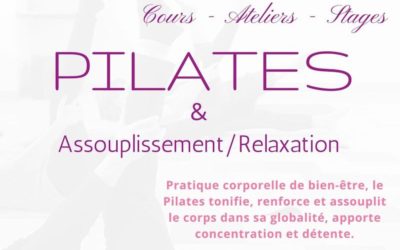 Pilates : horaires des cours pour la saison 2023-24