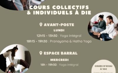 REPRISE DES COURS DE YOGA INTEGRAL