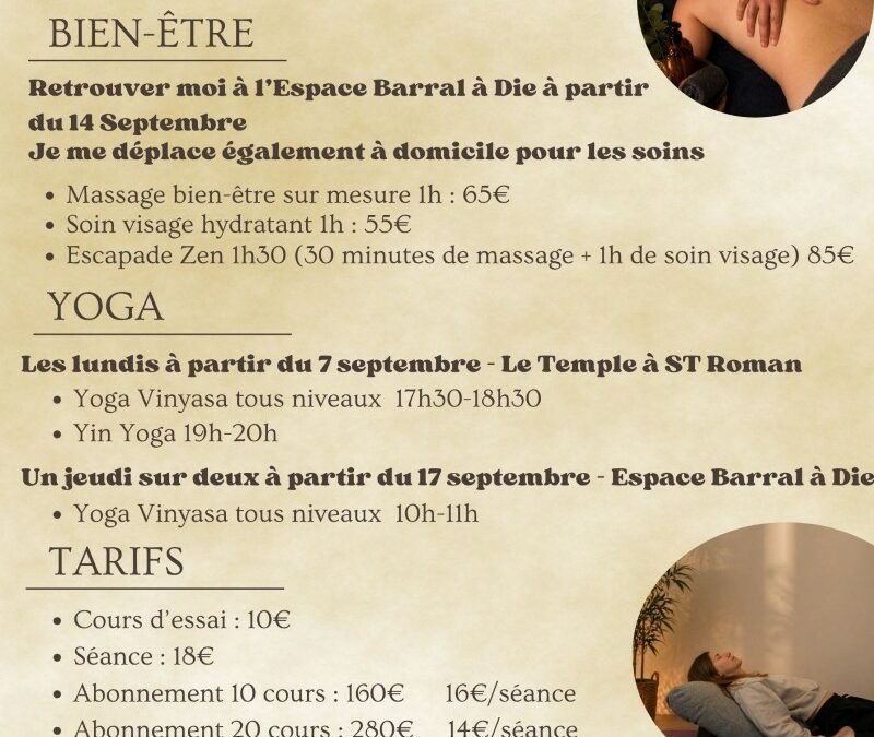 Cours de Yoga Vinyasa